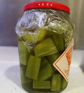 Recipe Post: Pickled Chinese Lettuce Stems